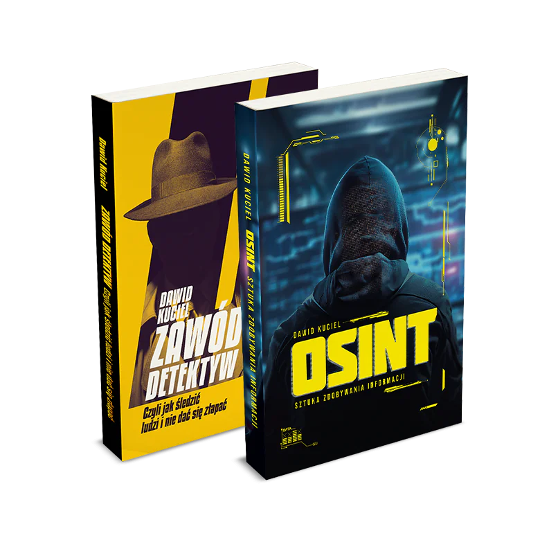 Pakiet książek: OSINT + Zawód Detektyw