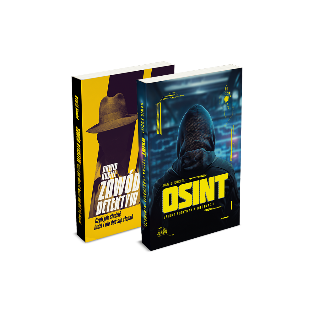 Pakiet książek: OSINT + Zawód Detektyw